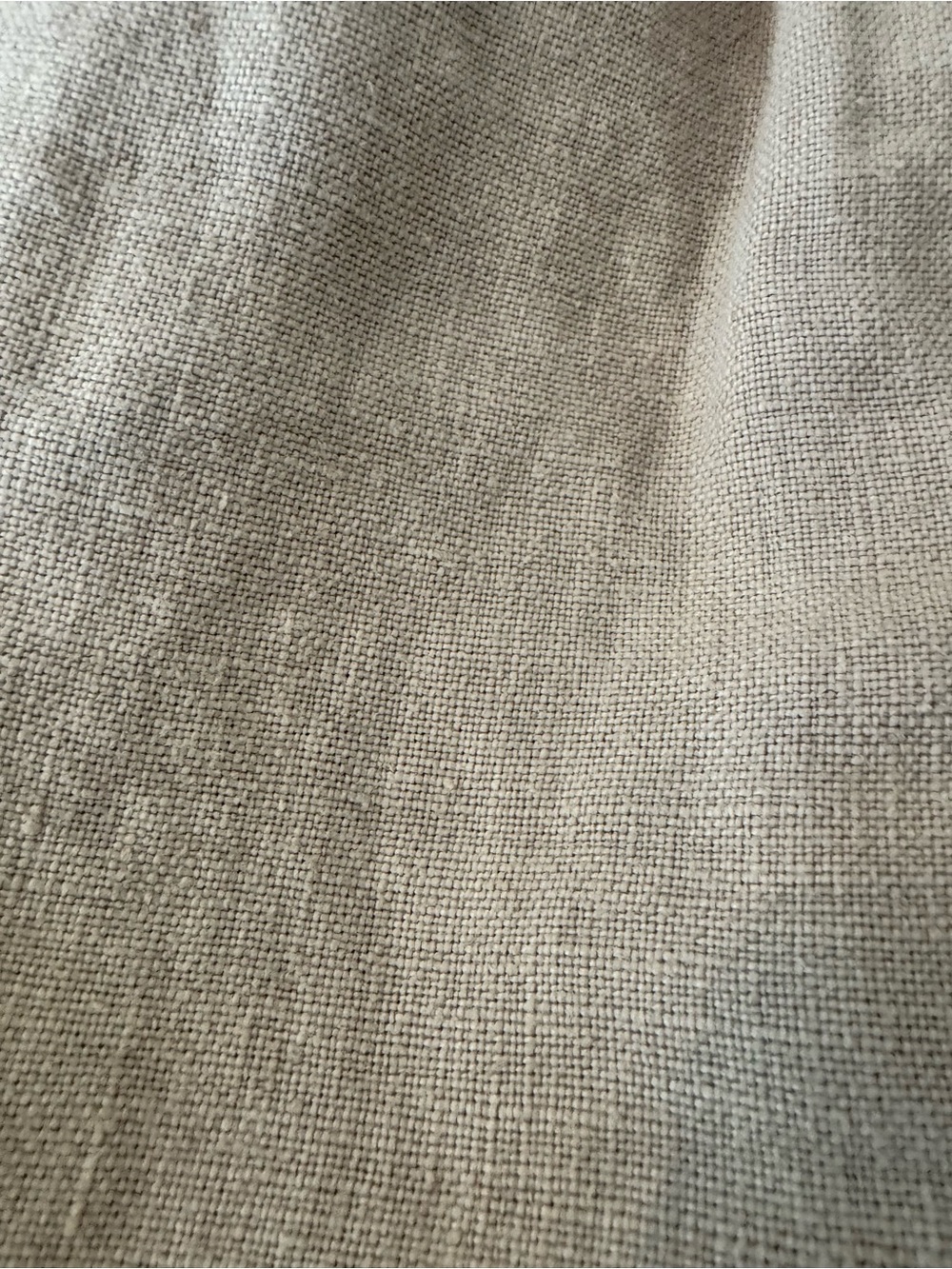 Velvet by Graham & Spencer Beige Linen Elastic Waist Pants - Picture 7 of 7